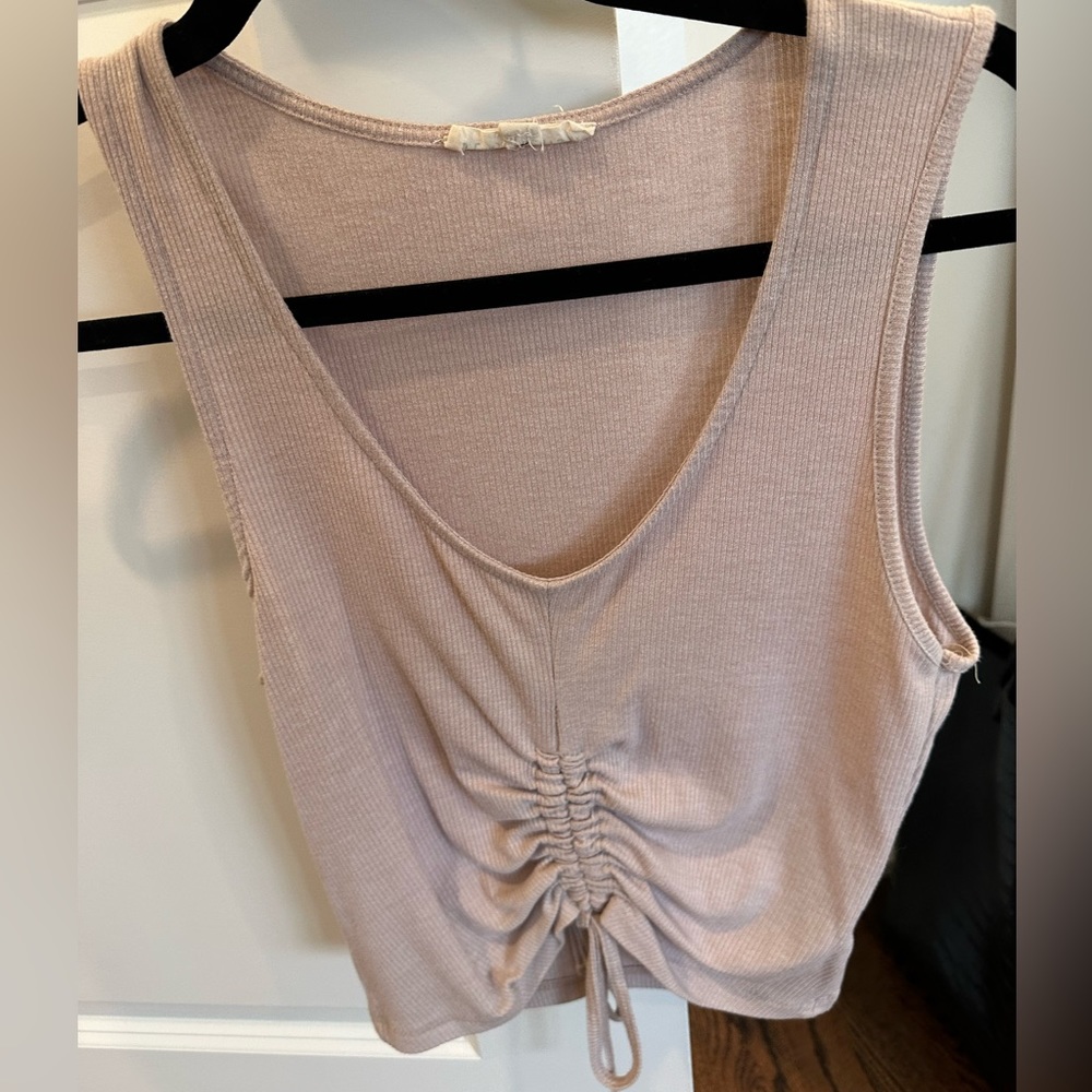 Pacsun scrunch tank top